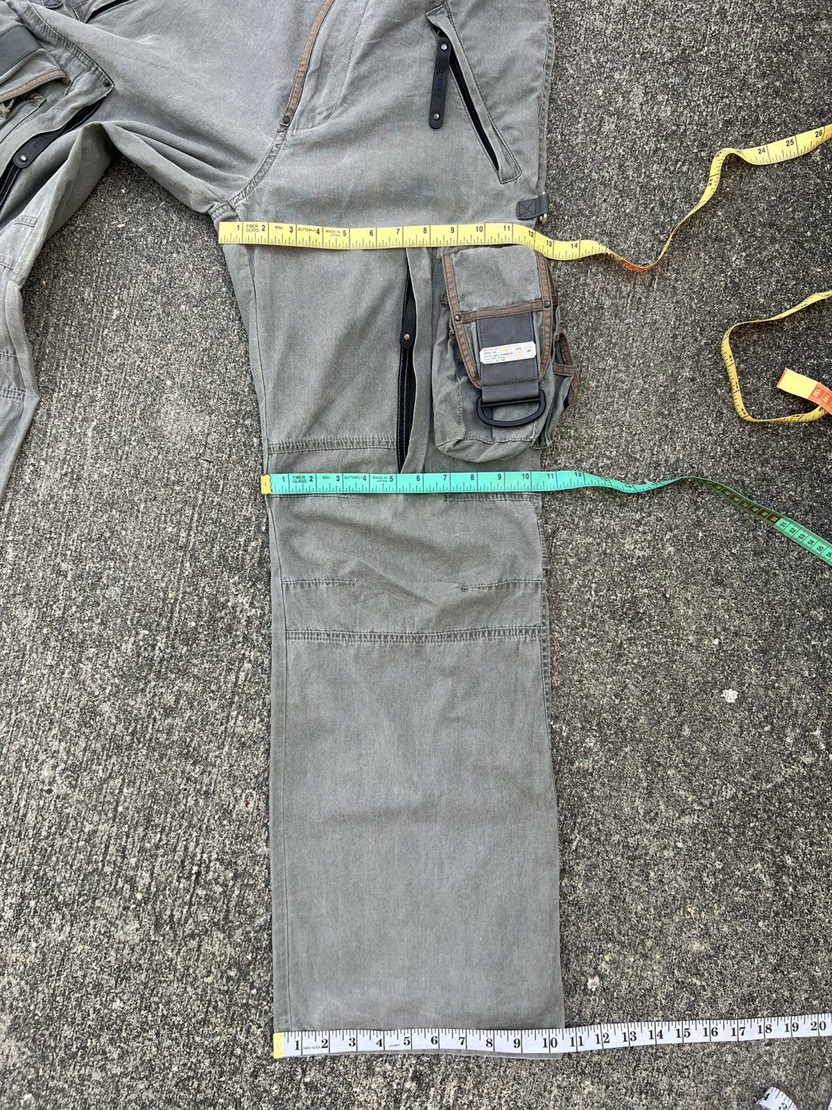 Vintage Vintage Tough Jeans Smith Baggy Tactical Cargo Trouser Size US 30 / EU 46 - 3 Thumbnail