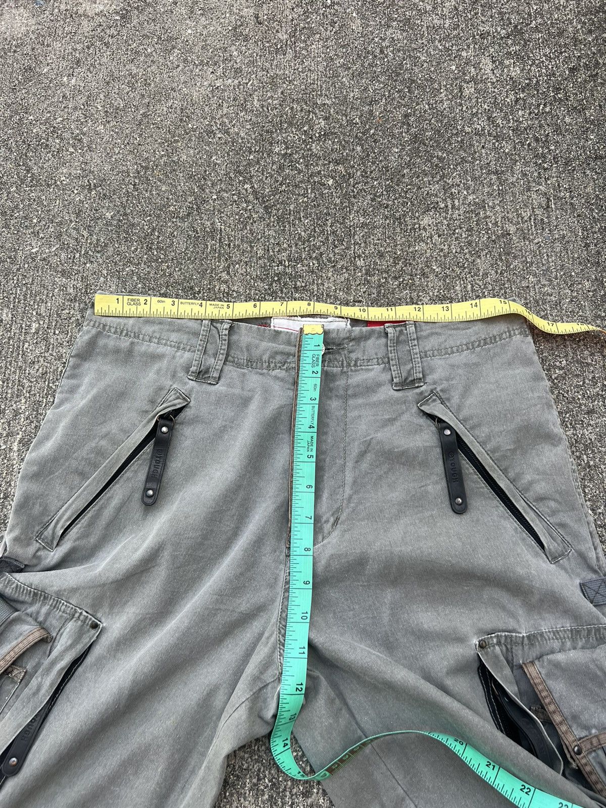 Vintage Vintage Tough Jeans Smith Baggy Tactical Cargo Trouser Size US 30 / EU 46 - 2 Thumbnail