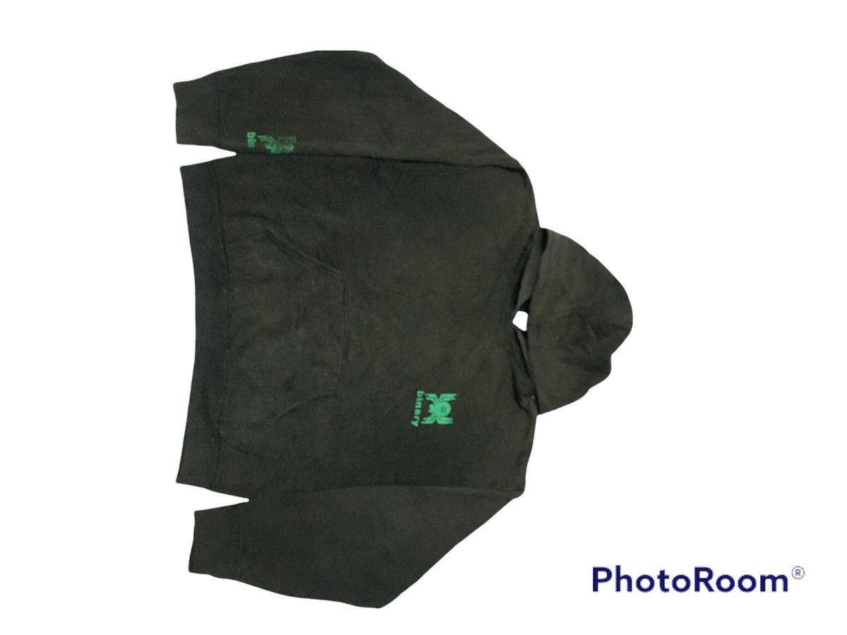 Vintage Vintage Thrashed Binary Digital Sun Faded Hoodie Size US L / EU 52-54 / 3 - 7 Thumbnail