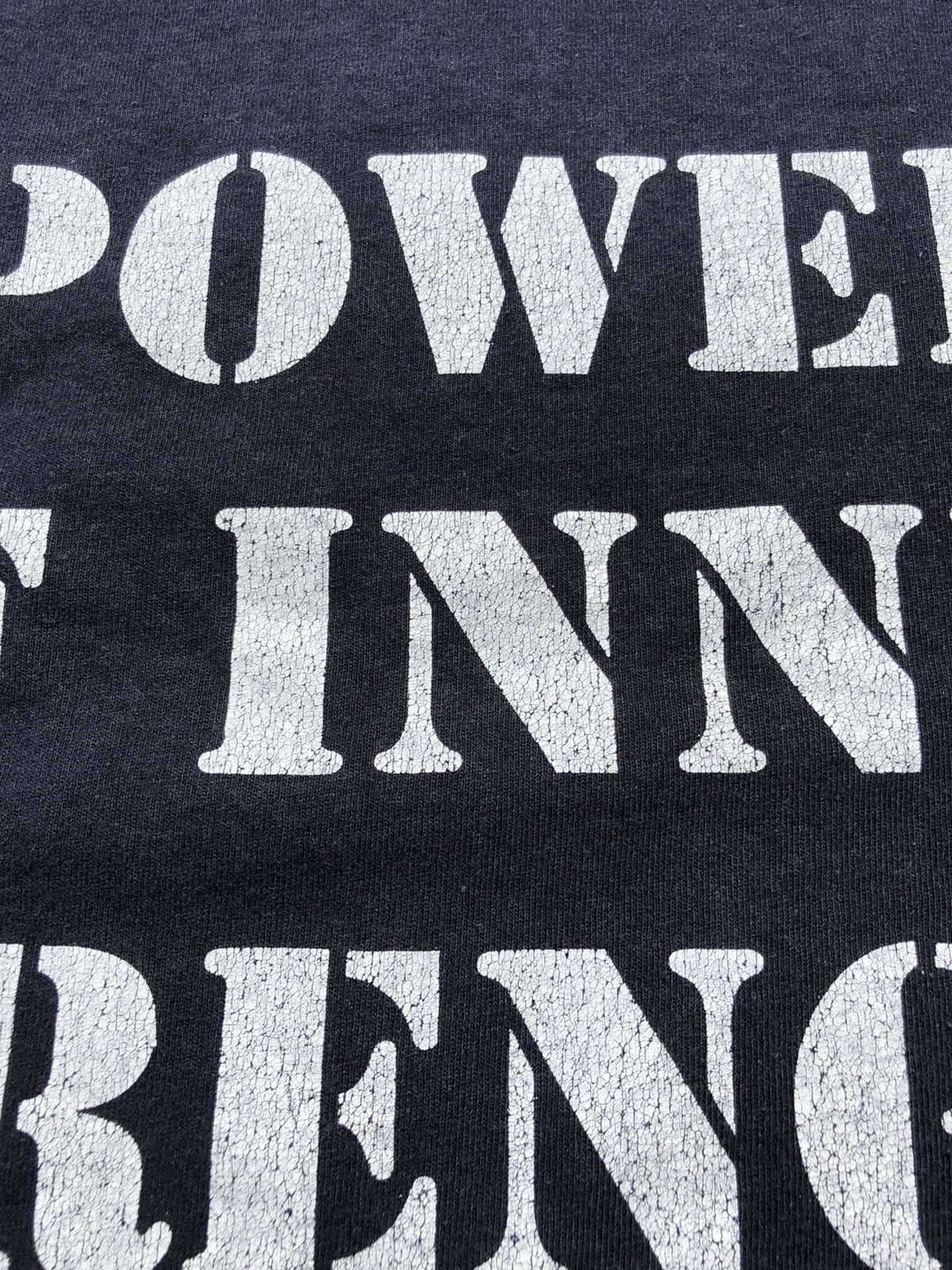 Band Tees Vintage 90s Grip Inc. Power of Inner Strength Black Tee Size US XL / EU 56 / 4 - 16 Thumbnail