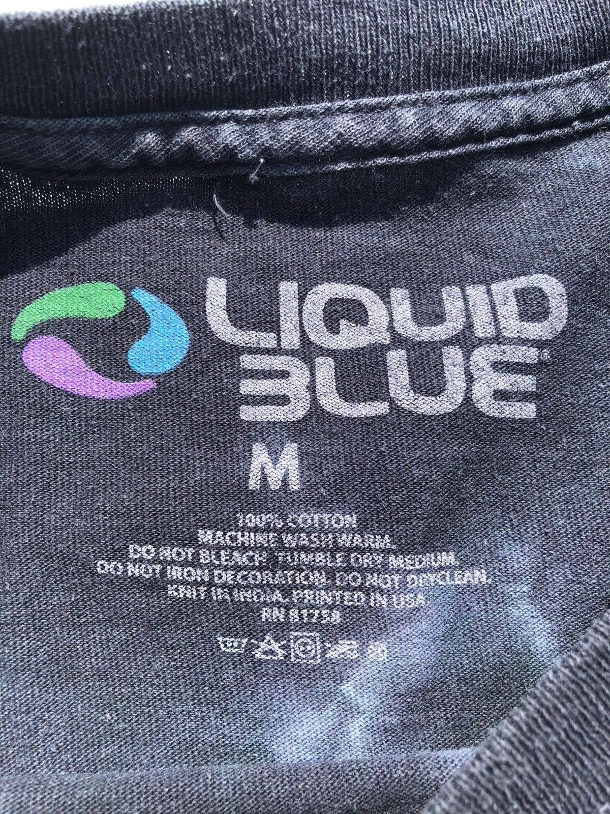 Band Tees Vintage 2006 AC/DC Liquid Blue Tee (Iron Maiden Pink Floyd) Size US M / EU 48-50 / 2 - 10 Thumbnail