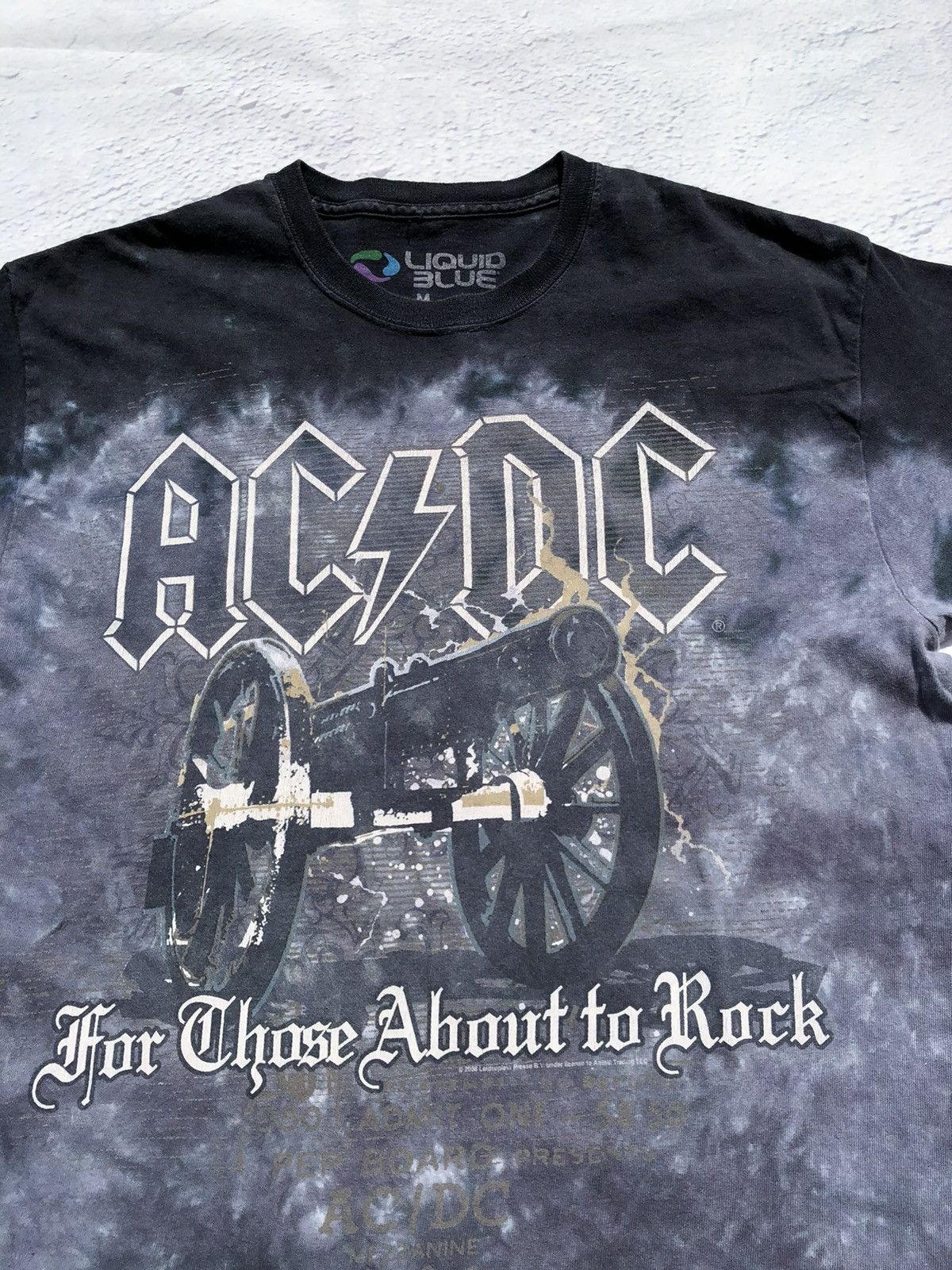 Band Tees Vintage 2006 AC/DC Liquid Blue Tee (Iron Maiden Pink Floyd) Size US M / EU 48-50 / 2 - 3 Thumbnail