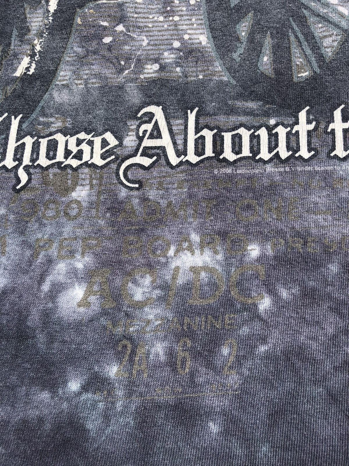 Band Tees Vintage 2006 AC/DC Liquid Blue Tee (Iron Maiden Pink Floyd) Size US M / EU 48-50 / 2 - 5 Thumbnail
