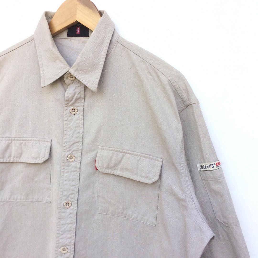 Levi's × Vintage Vintage Levis buttom up Red tag Classic workwear Size US L / EU 52-54 / 3 - 2 Thumbnail