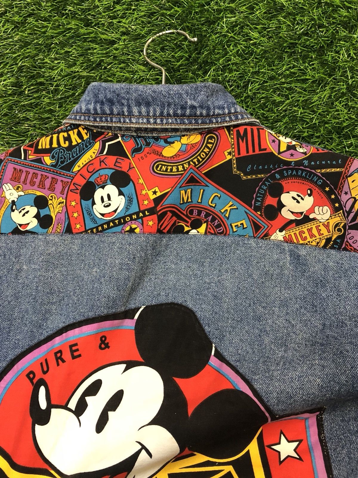 Disney × Mickey & Co. × Vintage Mickey Mouse Denim Jeans Jacket Size US M / EU 48-50 / 2 - 8 Thumbnail
