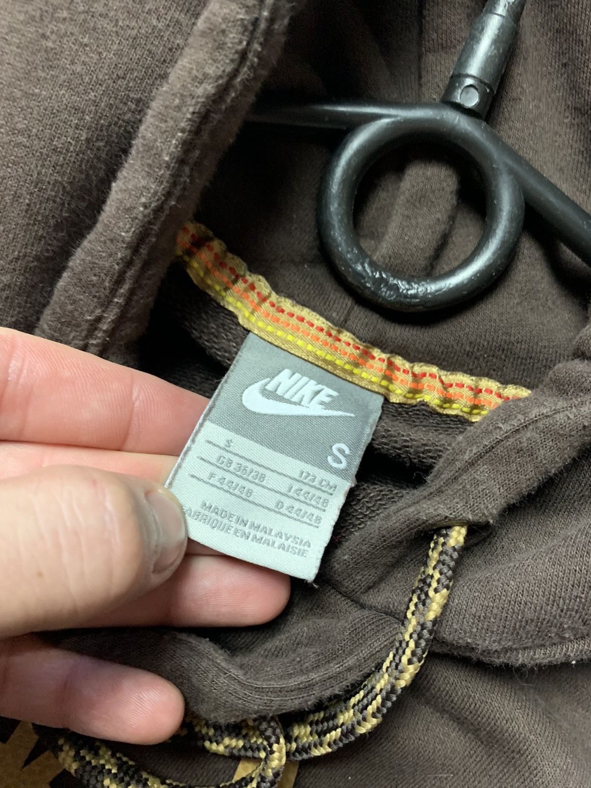 Nike × Vintage Vintage Nike Brown vest Ronaldinho 10 size S big logo Size US S / EU 44-46 / 1 - 4 Thumbnail