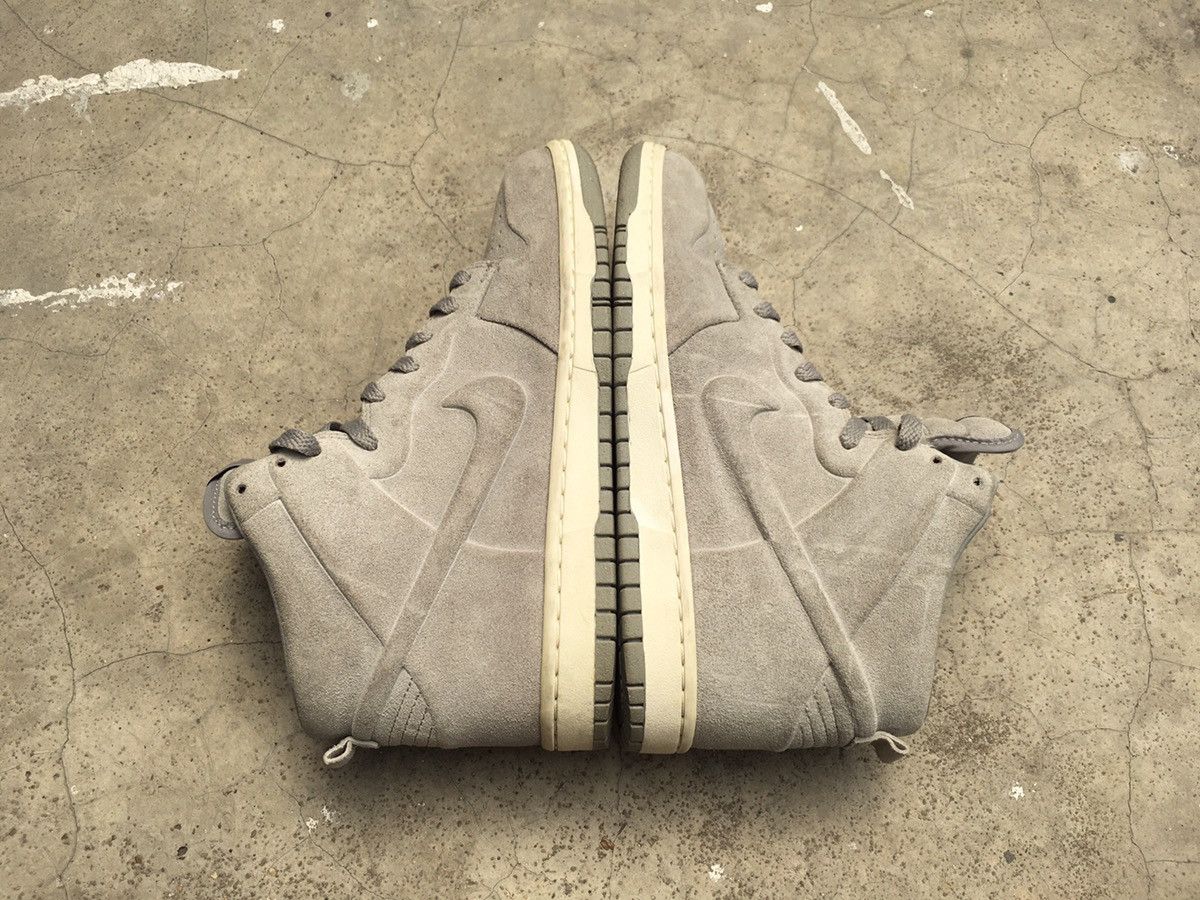 Nike Nike Dunk High Skinny VT Premium Medium Grey Wmns Size US 7.5 / EU 40-41 - 6 Thumbnail