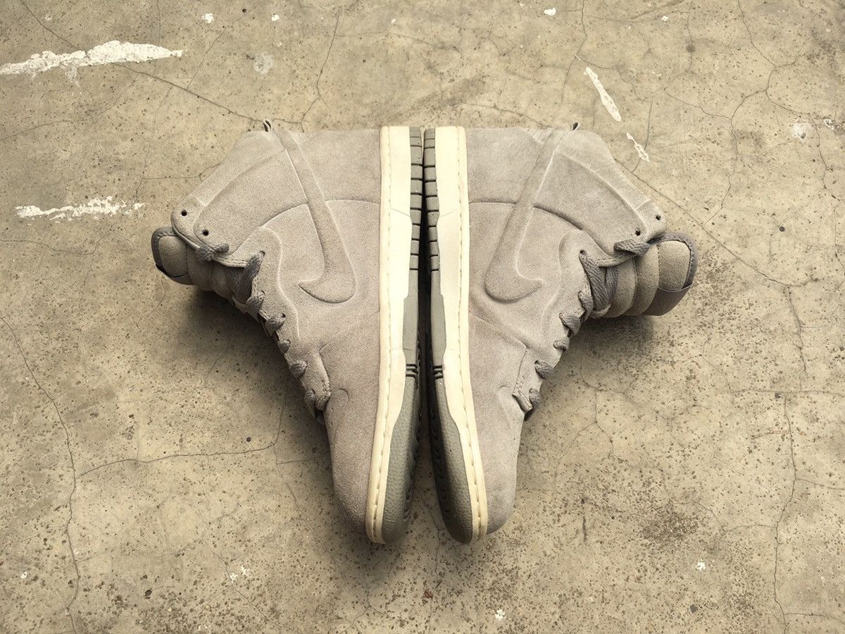 Nike Nike Dunk High Skinny VT Premium Medium Grey Wmns Size US 7.5 / EU 40-41 - 7 Thumbnail