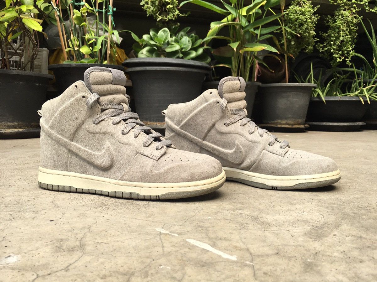 Nike Nike Dunk High Skinny VT Premium Medium Grey Wmns Size US 7.5 / EU 40-41 - 9 Thumbnail