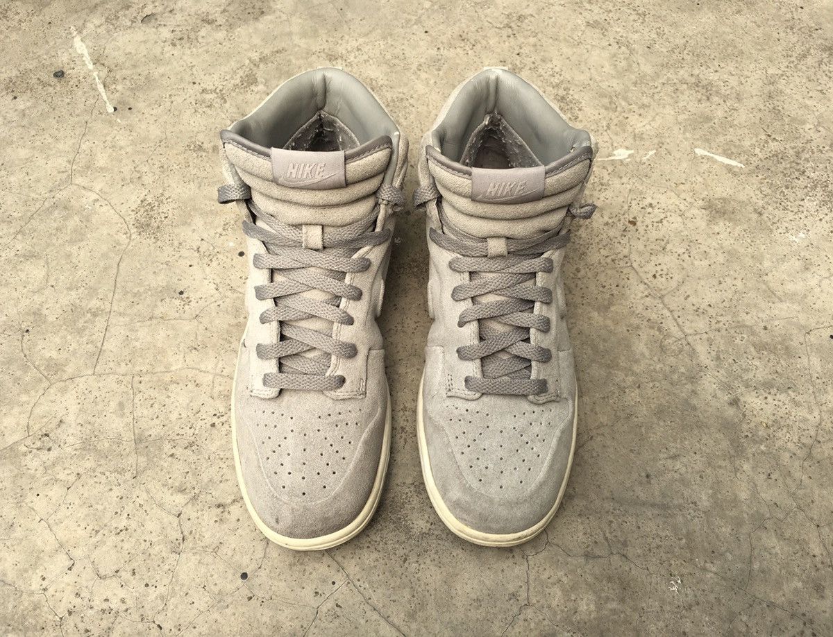 Nike Nike Dunk High Skinny VT Premium Medium Grey Wmns Size US 7.5 / EU 40-41 - 8 Thumbnail