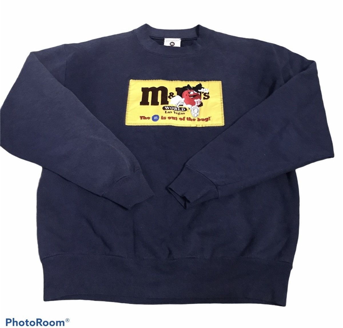 Chocolate × Vintage Steals‼️Vintage M&M Chocolate Sweatshirt Embroidered Big Logo Size US M / EU 48-50 / 2 - 2 Thumbnail