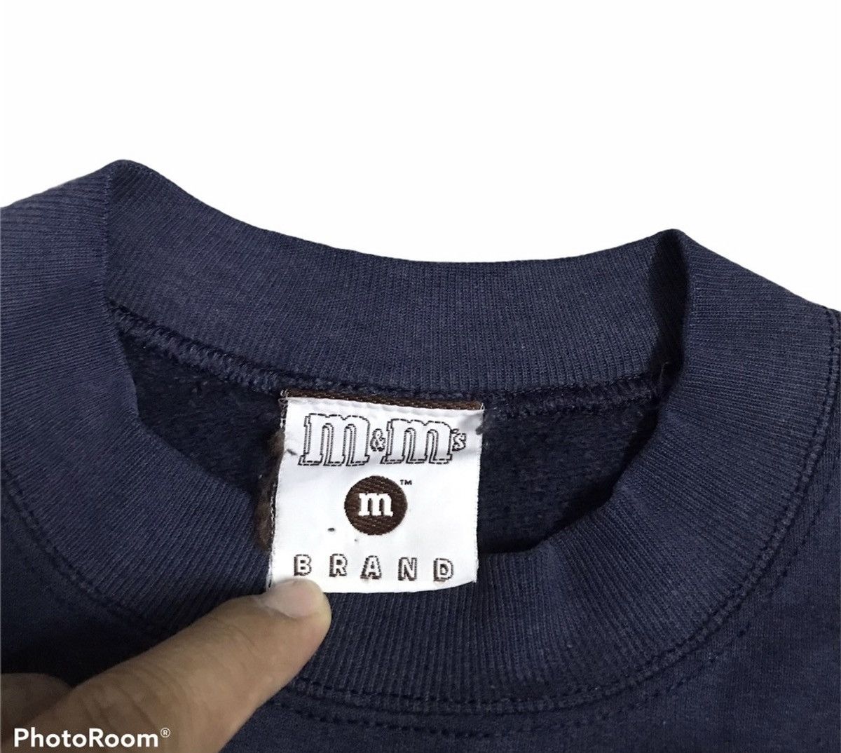 Chocolate × Vintage Steals‼️Vintage M&M Chocolate Sweatshirt Embroidered Big Logo Size US M / EU 48-50 / 2 - 5 Thumbnail