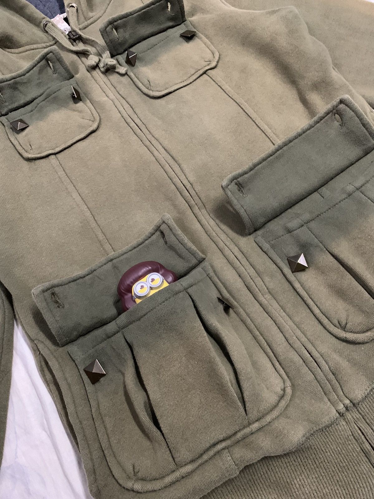 Element Y2K Element Sherpa Lined Tactical Sun Faded Hooded Jacket Size M / US 6-8 / IT 42-44 - 10 Thumbnail