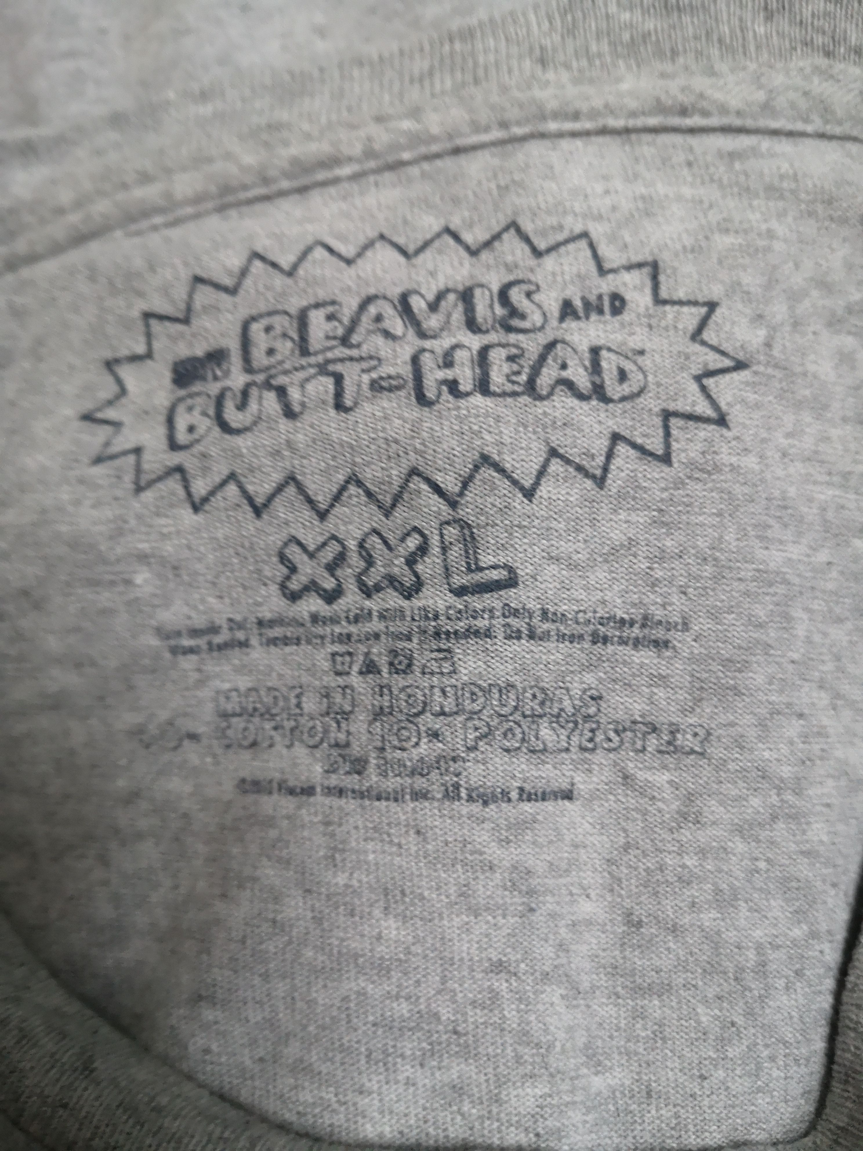 Mtv Beavis And Butt-Head Work Sucks Tee Size US XXL / EU 58 / 5 - 5 Thumbnail