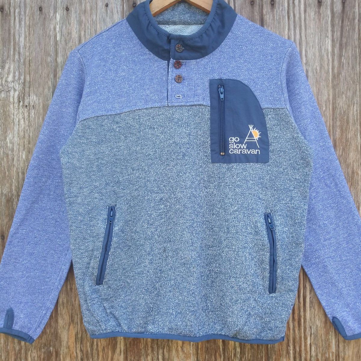 go slow caravan Go Slow Caravan Single Pocket Outdoor Sweatshirts Size US M / EU 48-50 / 2 - 2 Thumbnail