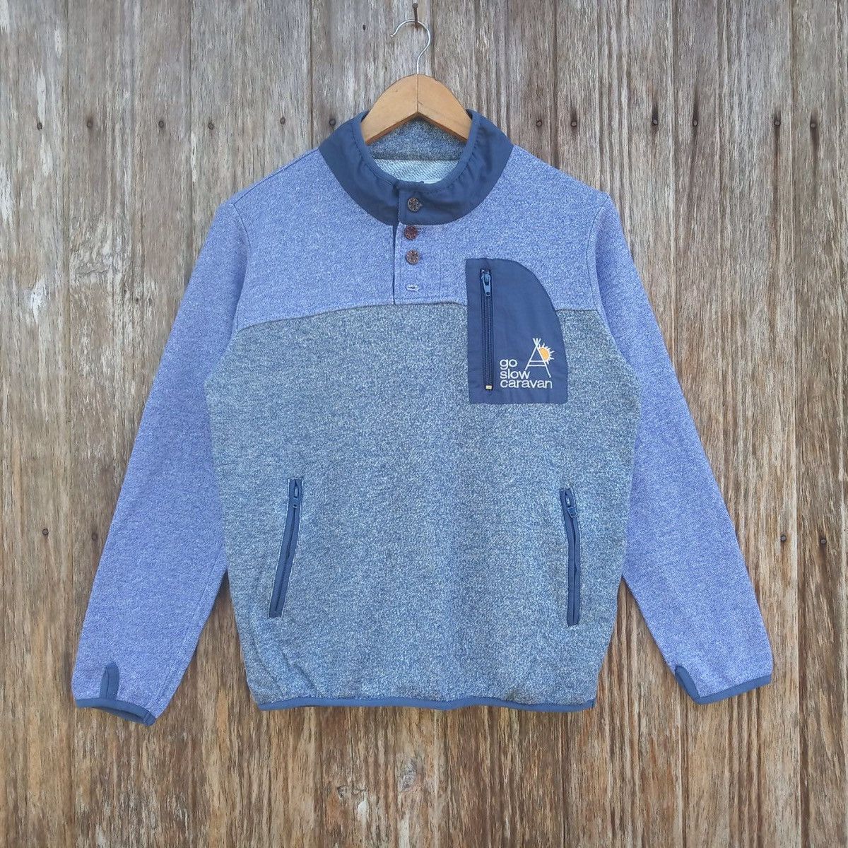 go slow caravan Go Slow Caravan Single Pocket Outdoor Sweatshirts Size US M / EU 48-50 / 2 - 1 Thumbnail