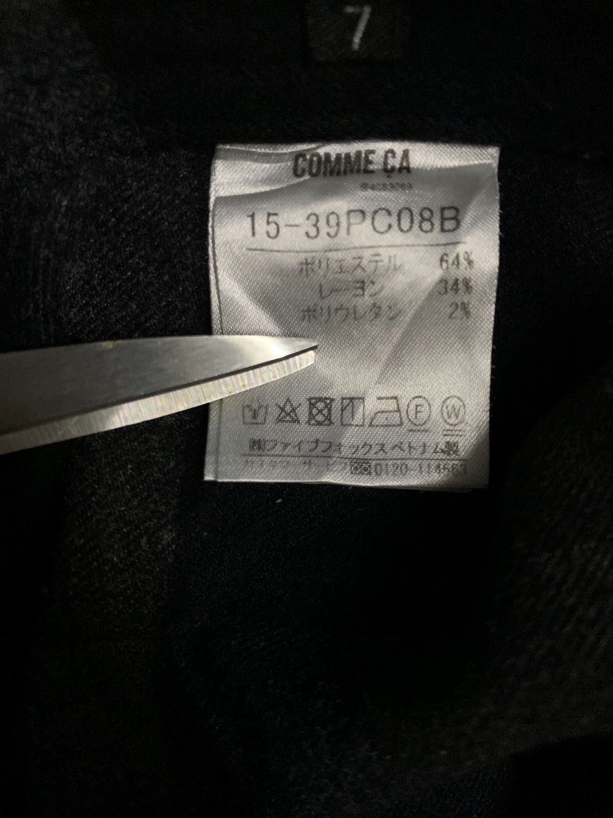 Comme Ca Ism Vintage Y2K Japanese Brand CCI Checked Punk Style Pants Size 28" / US 6 / IT 42 - 16 Thumbnail