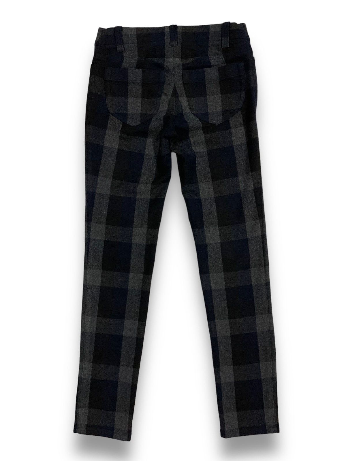 Comme Ca Ism Vintage Y2K Japanese Brand CCI Checked Punk Style Pants Size 28" / US 6 / IT 42 - 2 Thumbnail