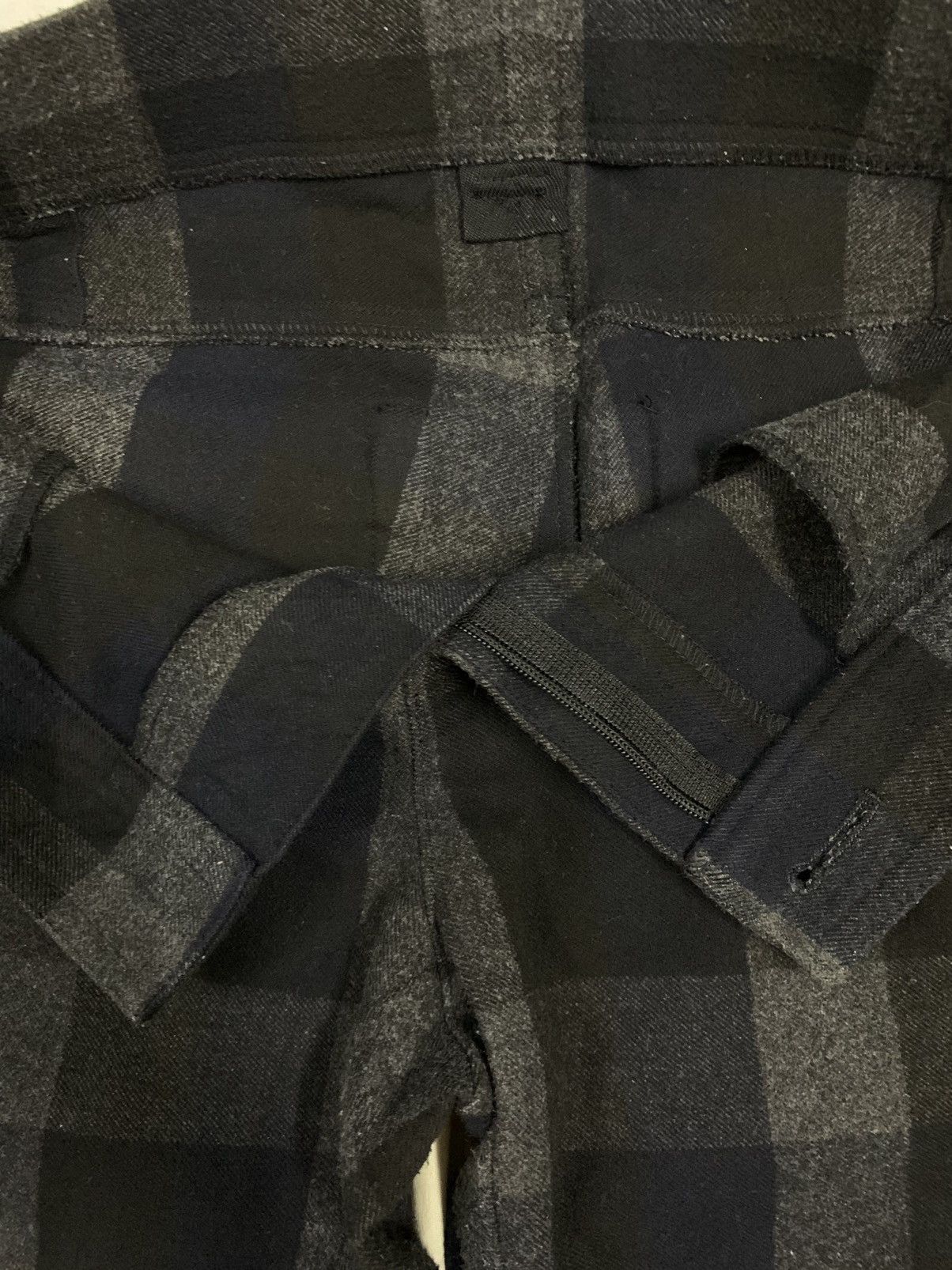 Comme Ca Ism Vintage Y2K Japanese Brand CCI Checked Punk Style Pants Size 28" / US 6 / IT 42 - 6 Thumbnail