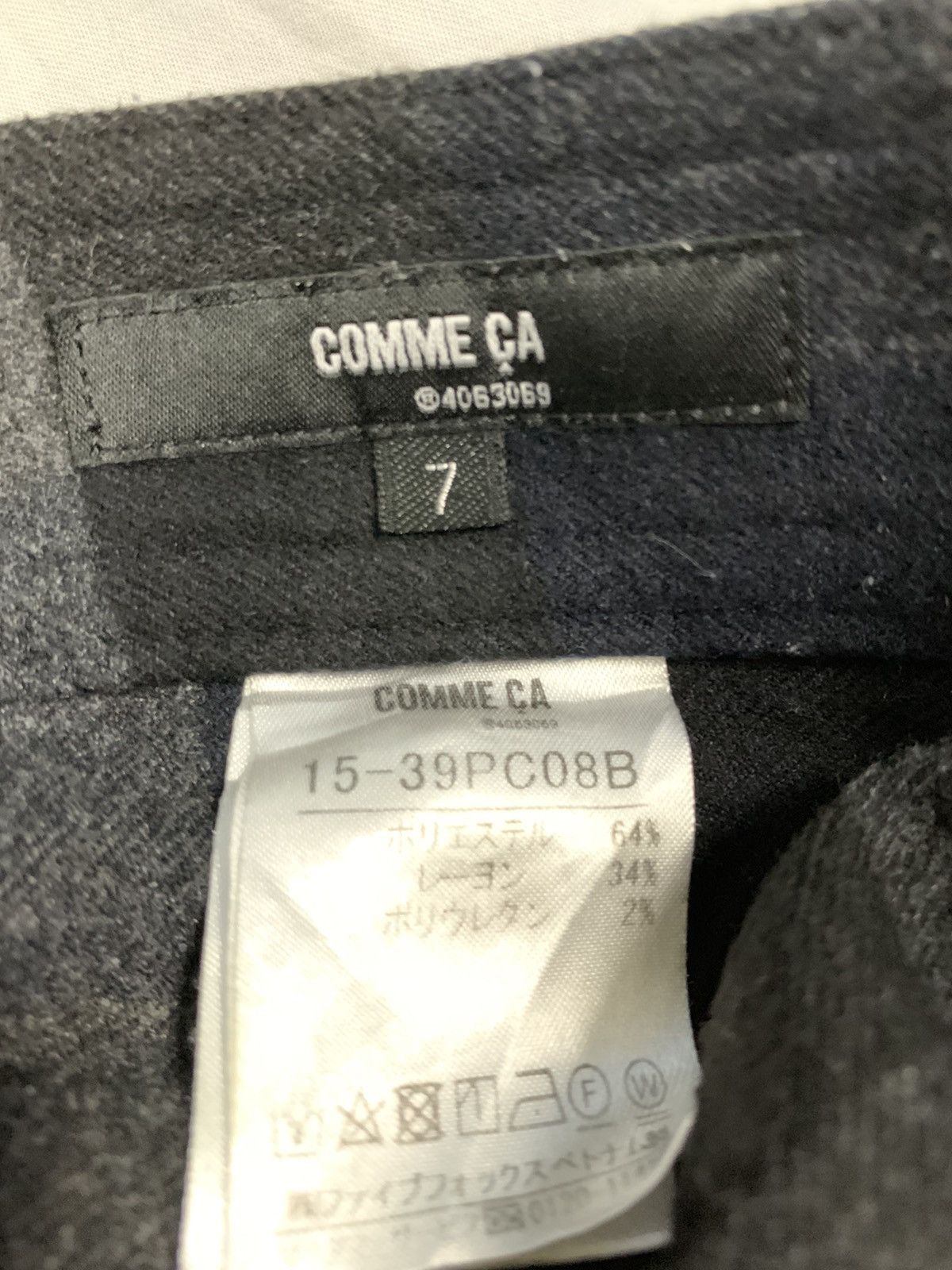 Comme Ca Ism Vintage Y2K Japanese Brand CCI Checked Punk Style Pants Size 28" / US 6 / IT 42 - 15 Thumbnail