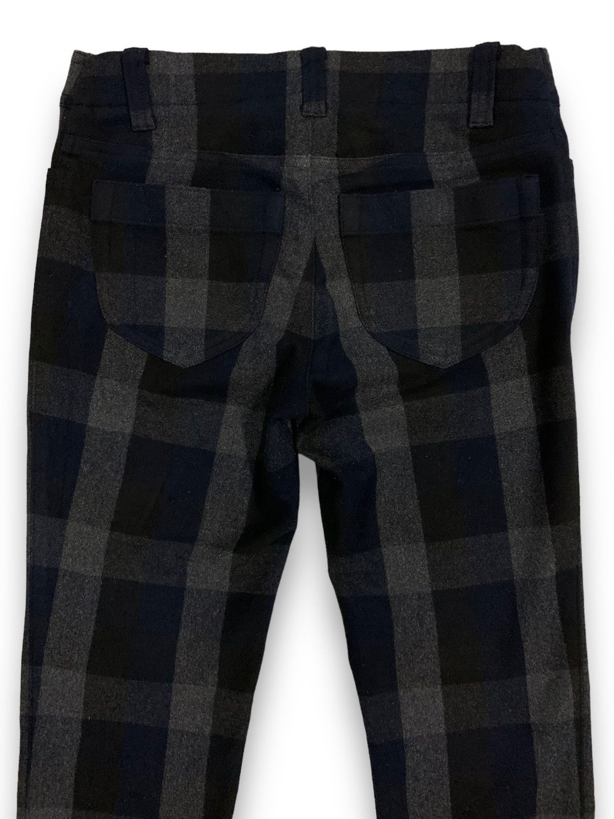 Comme Ca Ism Vintage Y2K Japanese Brand CCI Checked Punk Style Pants Size 28" / US 6 / IT 42 - 10 Thumbnail