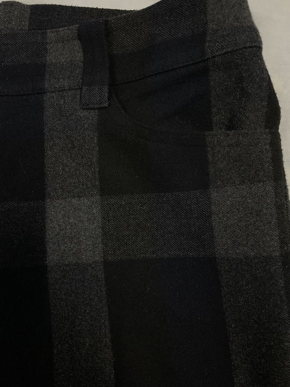 Comme Ca Ism Vintage Y2K Japanese Brand CCI Checked Punk Style Pants Size 28" / US 6 / IT 42 - 8 Thumbnail