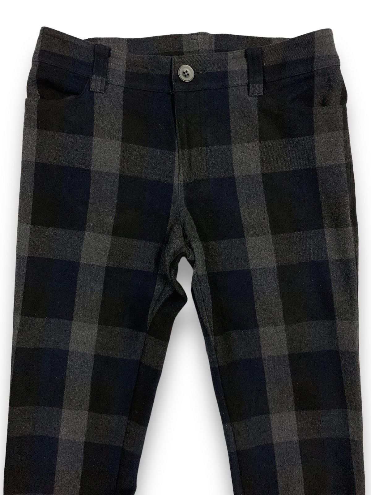 Comme Ca Ism Vintage Y2K Japanese Brand CCI Checked Punk Style Pants Size 28" / US 6 / IT 42 - 3 Thumbnail