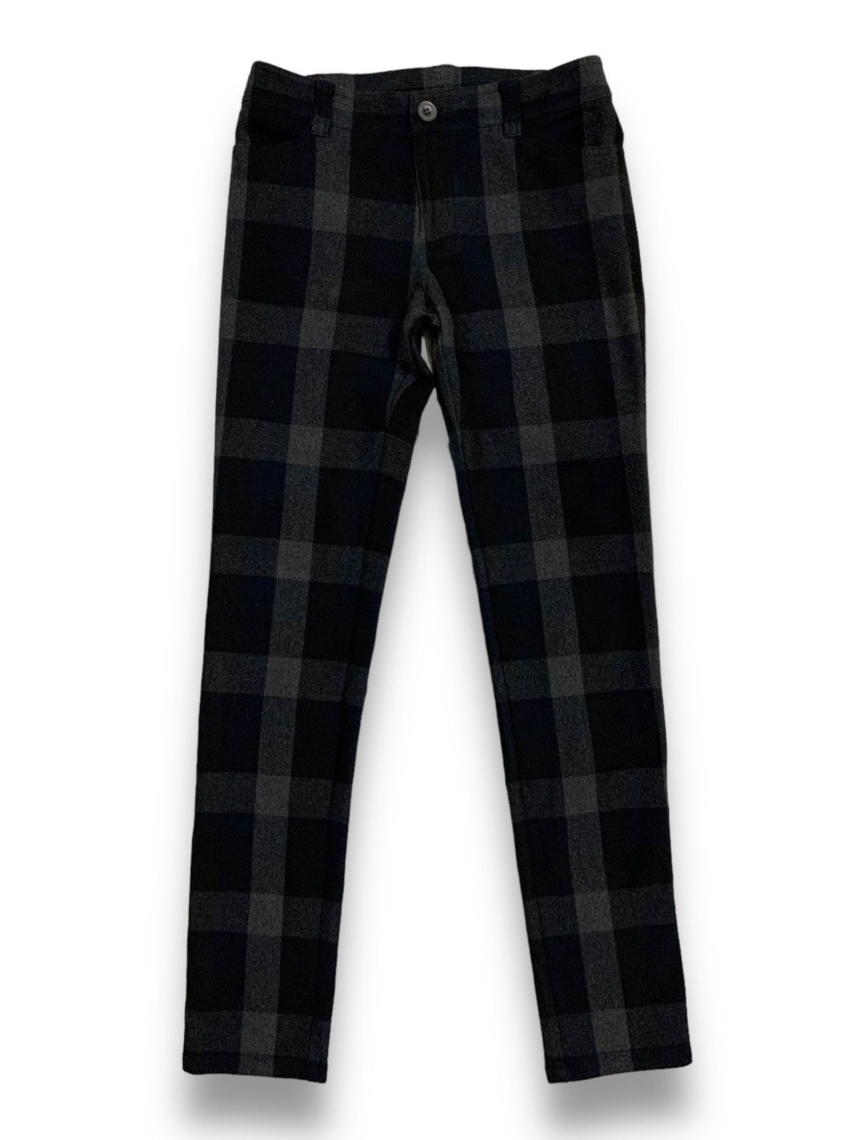 Comme Ca Ism Vintage Y2K Japanese Brand CCI Checked Punk Style Pants Size 28" / US 6 / IT 42 - 1 Thumbnail