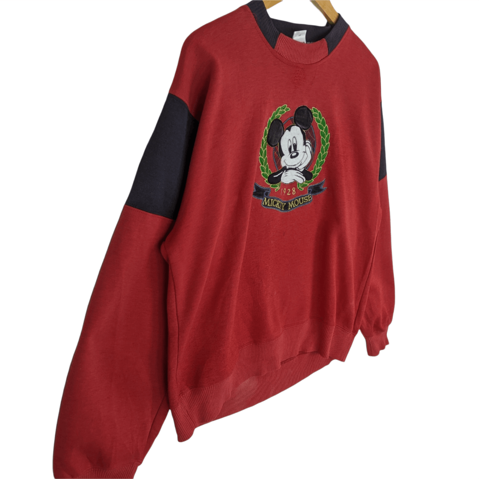 Mickey Mouse Vintage MICKEY MOUSE Jumper Sweatshirt Size US L / EU 52-54 / 3 - 3 Thumbnail