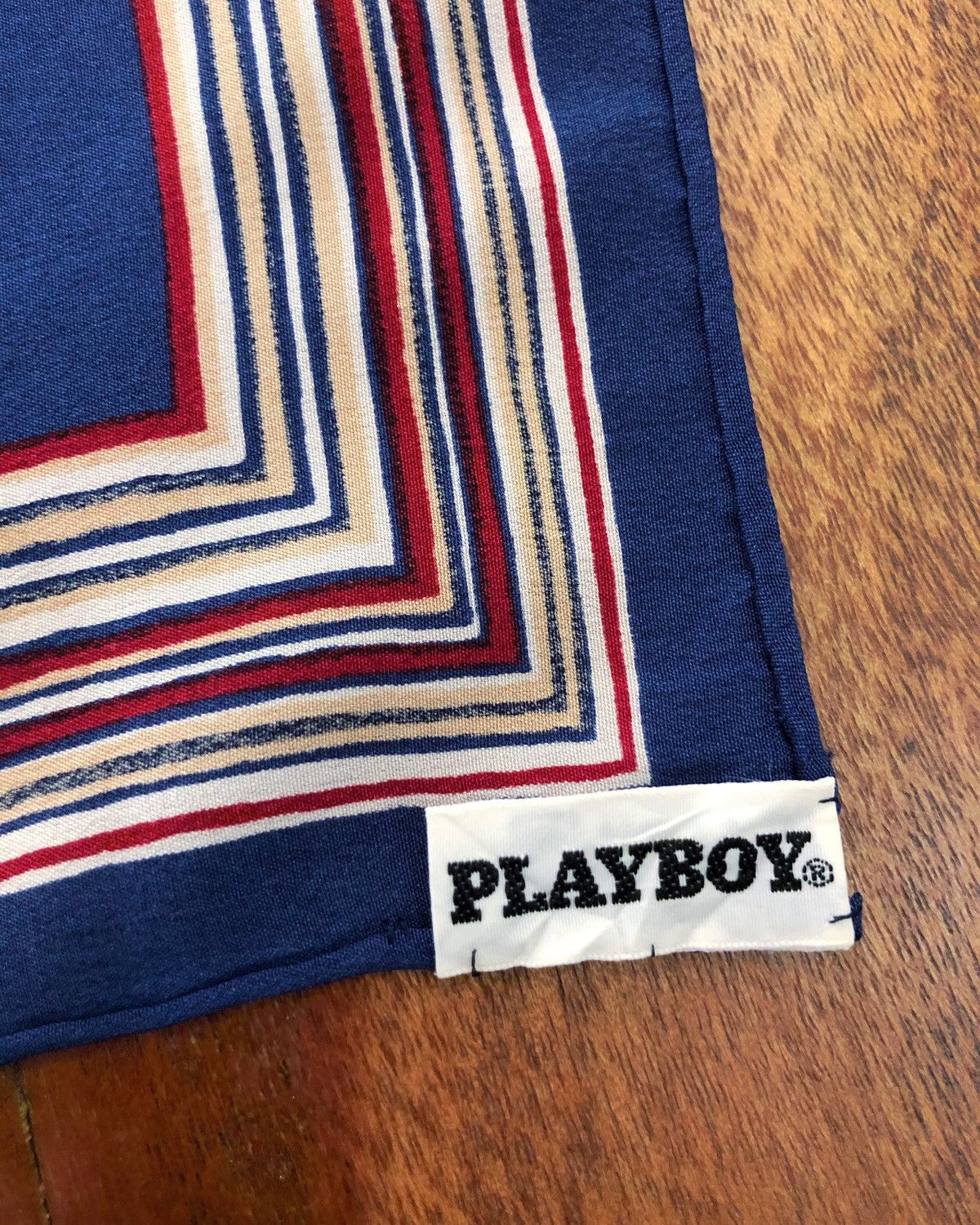 Playboy Rare Vintage Playboy Silk Scarf Size ONE SIZE - 5 Thumbnail