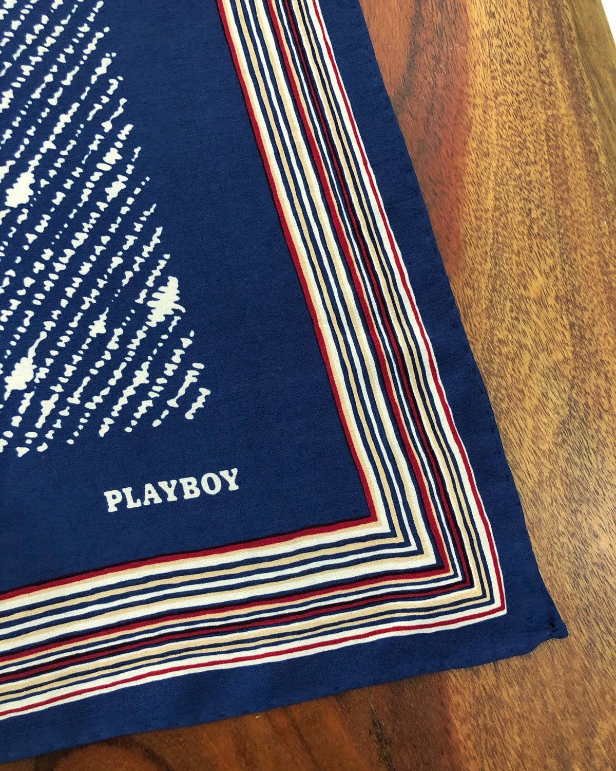 Playboy Rare Vintage Playboy Silk Scarf Size ONE SIZE - 3 Thumbnail
