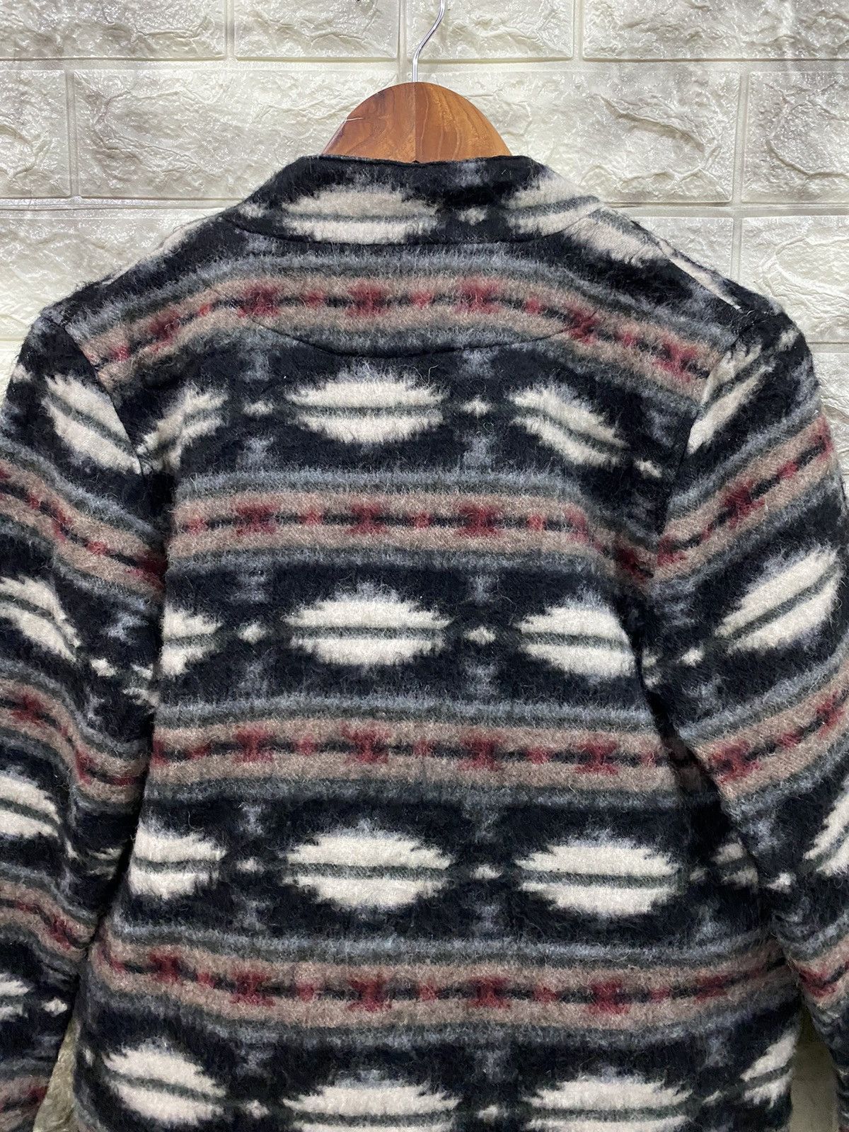 Japanese Brand Worn Out Age Mohair Navajo Jacket Size US M / EU 48-50 / 2 - 5 Thumbnail