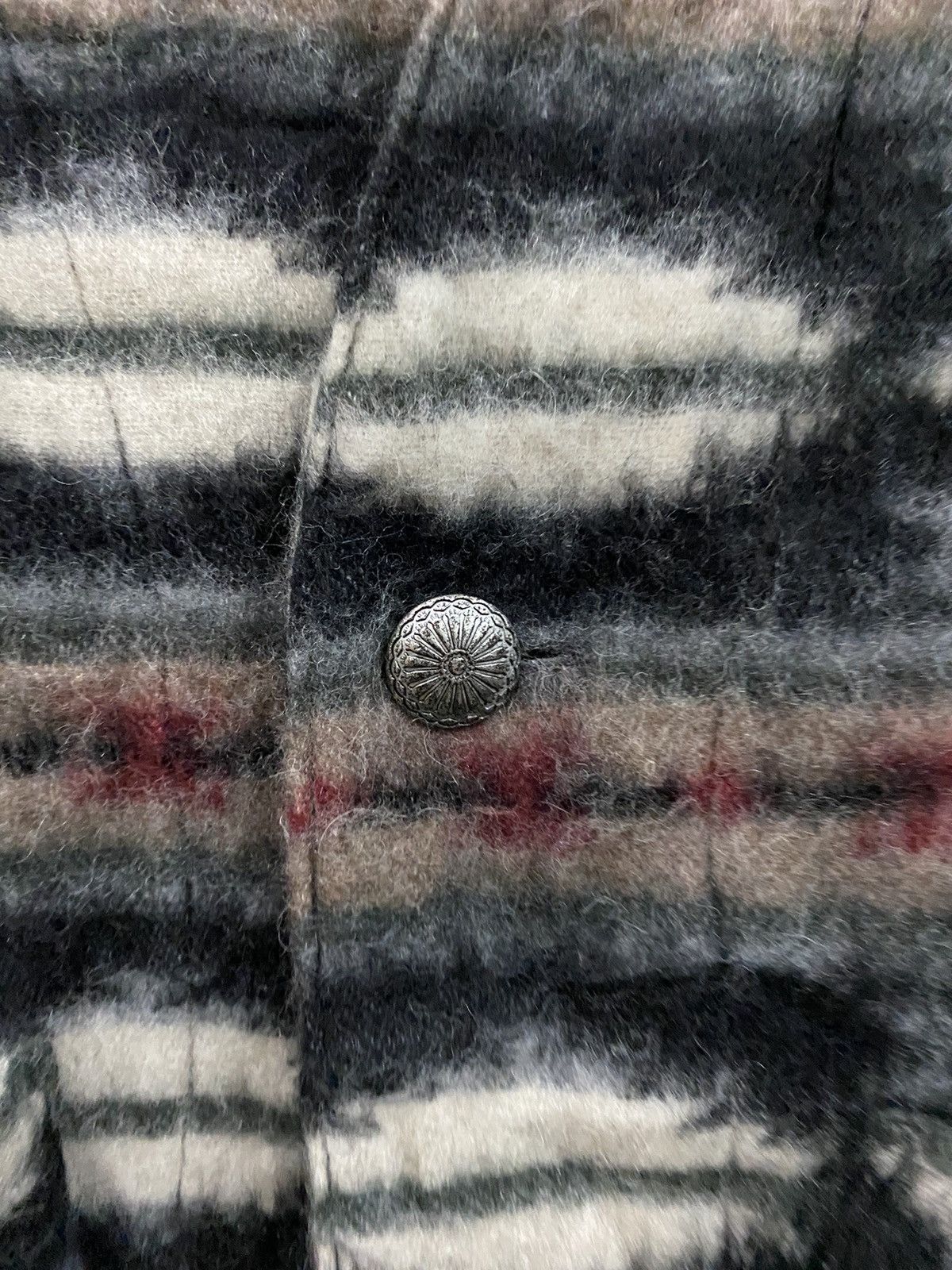 Japanese Brand Worn Out Age Mohair Navajo Jacket Size US M / EU 48-50 / 2 - 7 Thumbnail