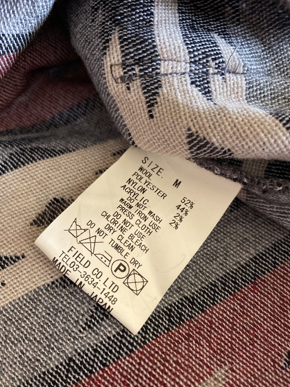 Japanese Brand Worn Out Age Mohair Navajo Jacket Size US M / EU 48-50 / 2 - 10 Thumbnail
