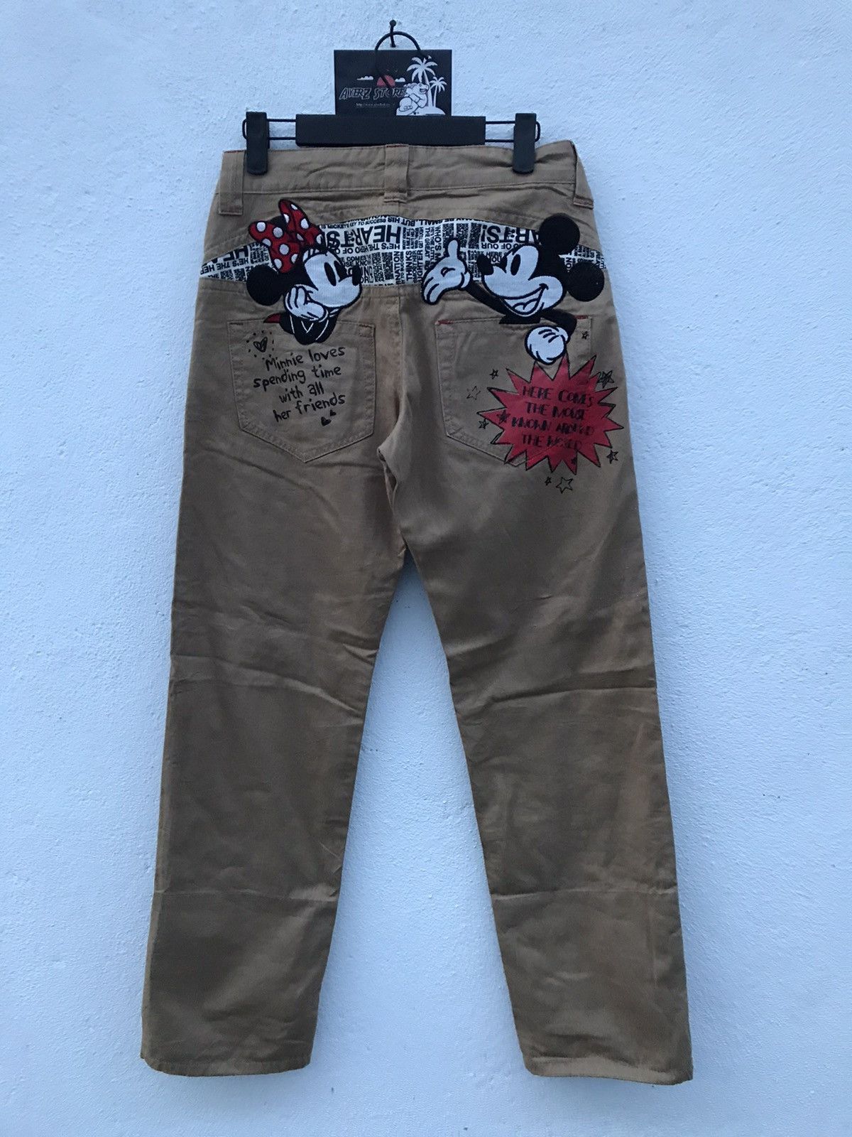 Disney × Mickey Mouse Disney Mickey Mouse Embroidered Pants Size US 28 / EU 44 - 11 Thumbnail