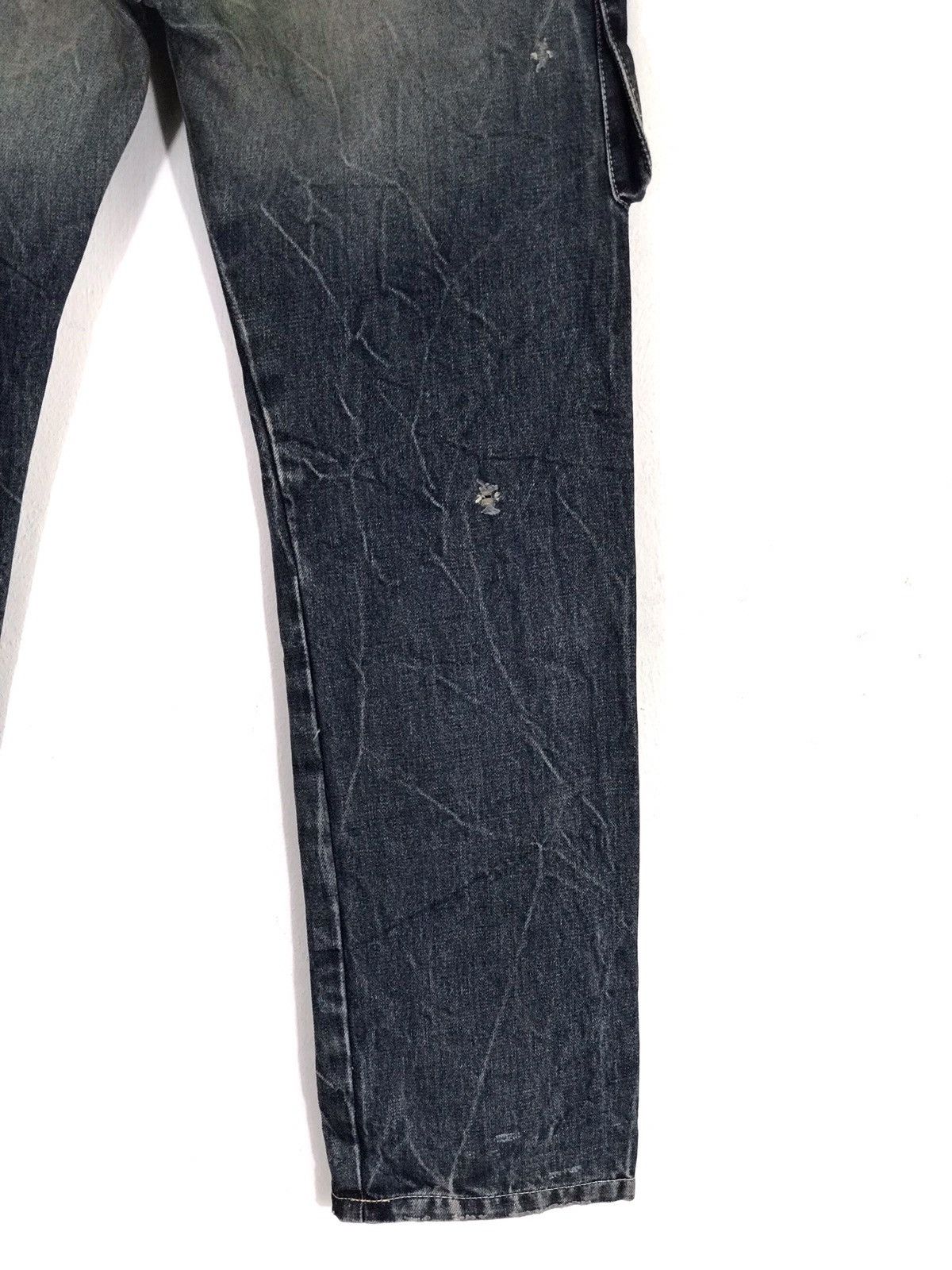 Blue Blue Japan Blue Blue Japan Distressed faded Jeans Made in Japan Size US 29 - 6 Thumbnail
