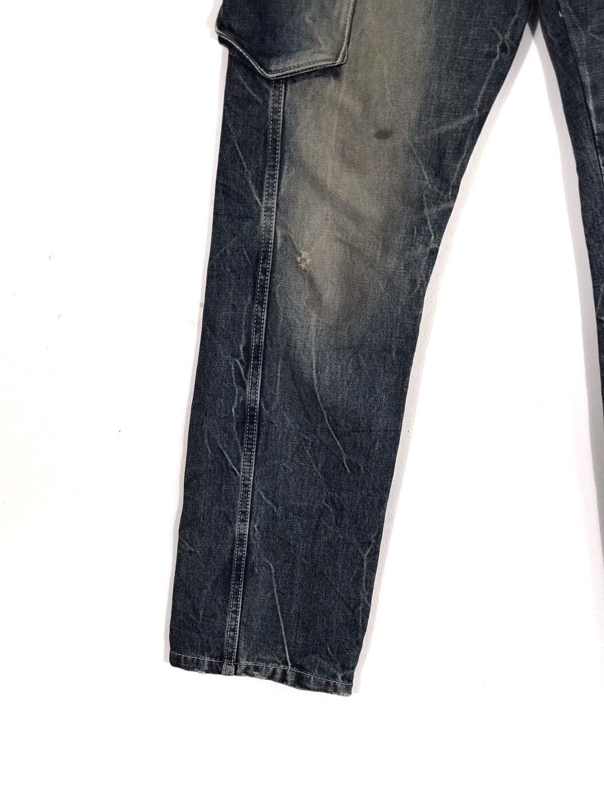 Blue Blue Japan Blue Blue Japan Distressed faded Jeans Made in Japan Size US 29 - 4 Thumbnail