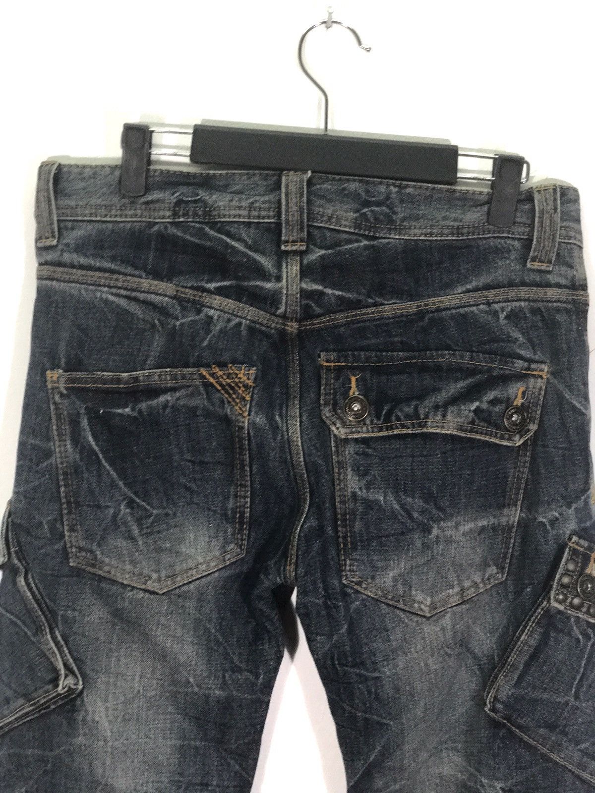 Japanese Brand × Twenty Twenty Works Strive For Perfection Side Pockets Denim Jeans Size US 32 / EU 48 - 5 Thumbnail