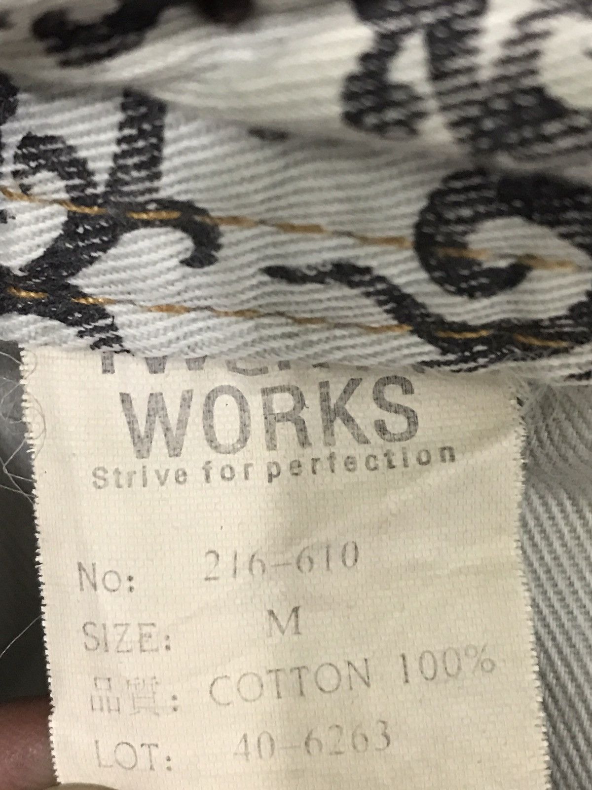 Japanese Brand × Twenty Twenty Works Strive For Perfection Side Pockets Denim Jeans Size US 32 / EU 48 - 12 Thumbnail
