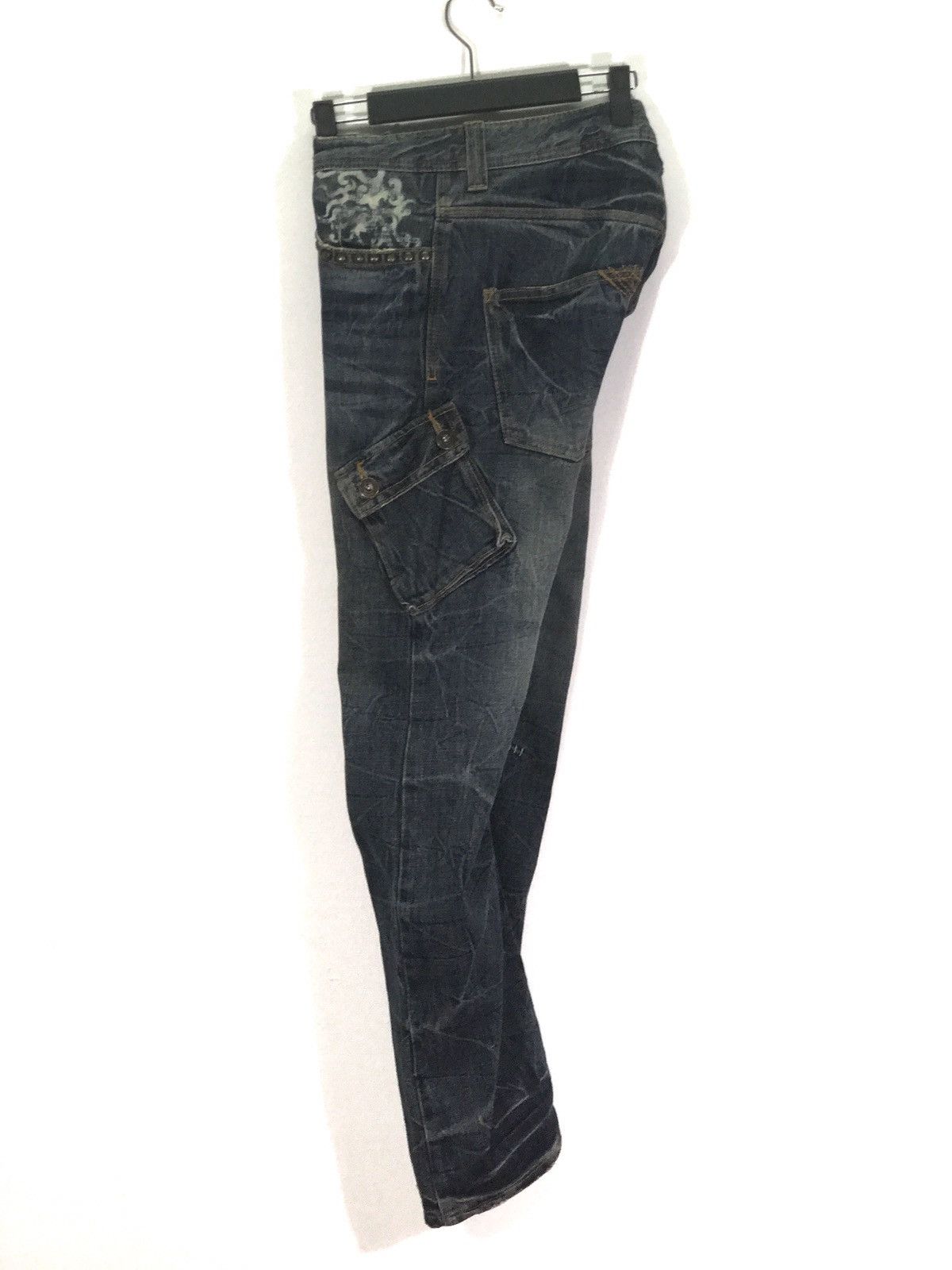 Japanese Brand × Twenty Twenty Works Strive For Perfection Side Pockets Denim Jeans Size US 32 / EU 48 - 3 Thumbnail