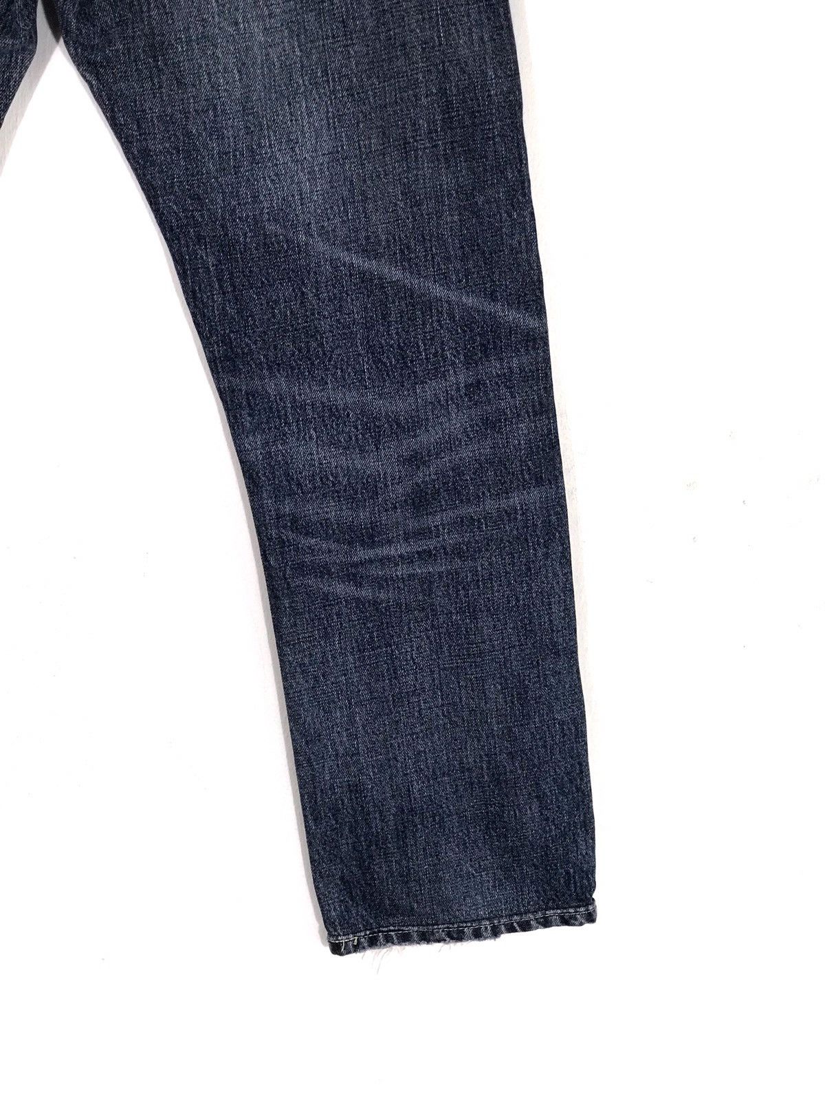 Japanese Brand Made In Japan RNA INC SLANG Sculls Zipper Denim Jeans Size US 30 / EU 46 - 7 Thumbnail