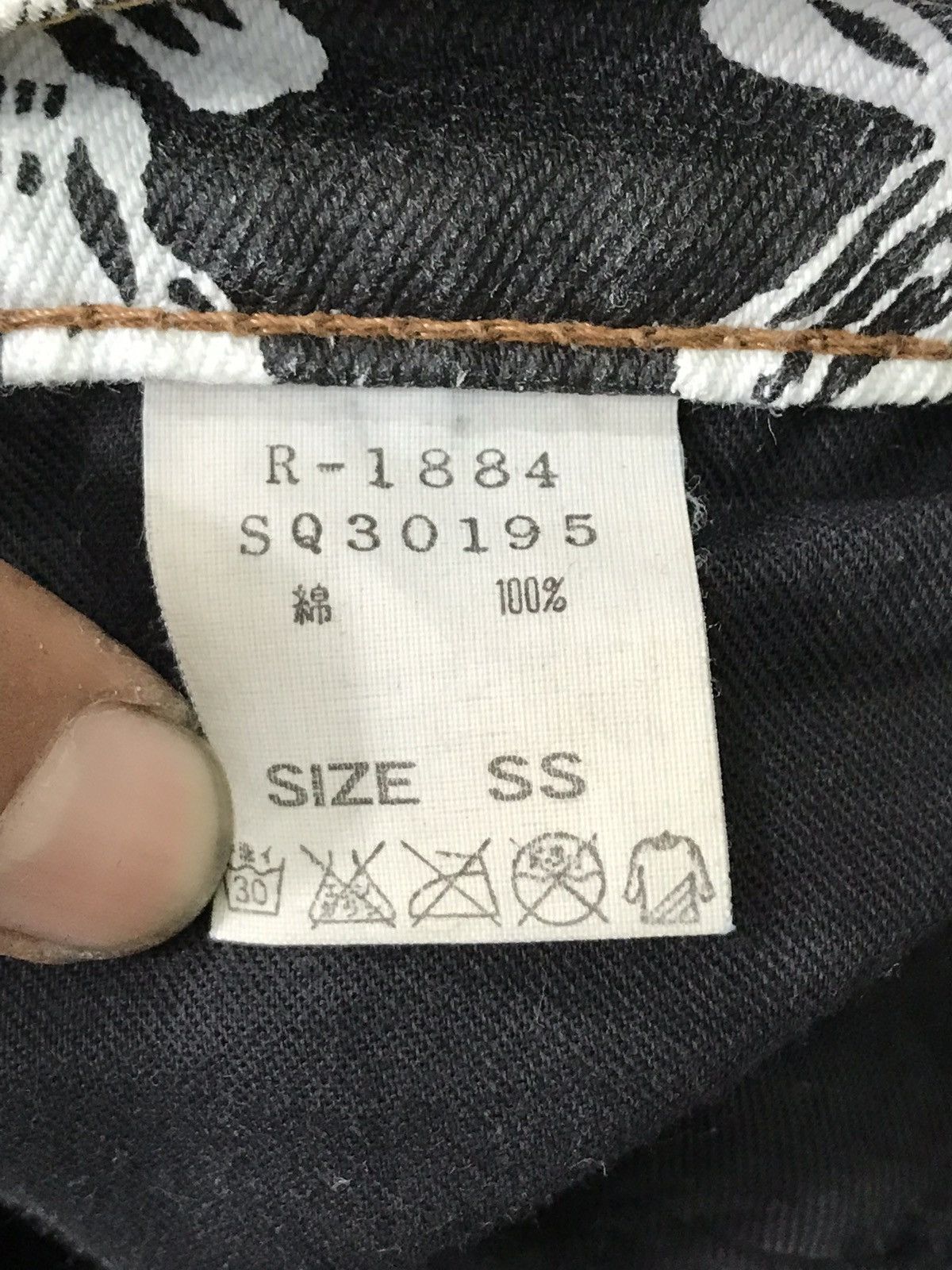 Japanese Brand Made In Japan RNA INC SLANG Sculls Zipper Denim Jeans Size US 30 / EU 46 - 11 Thumbnail