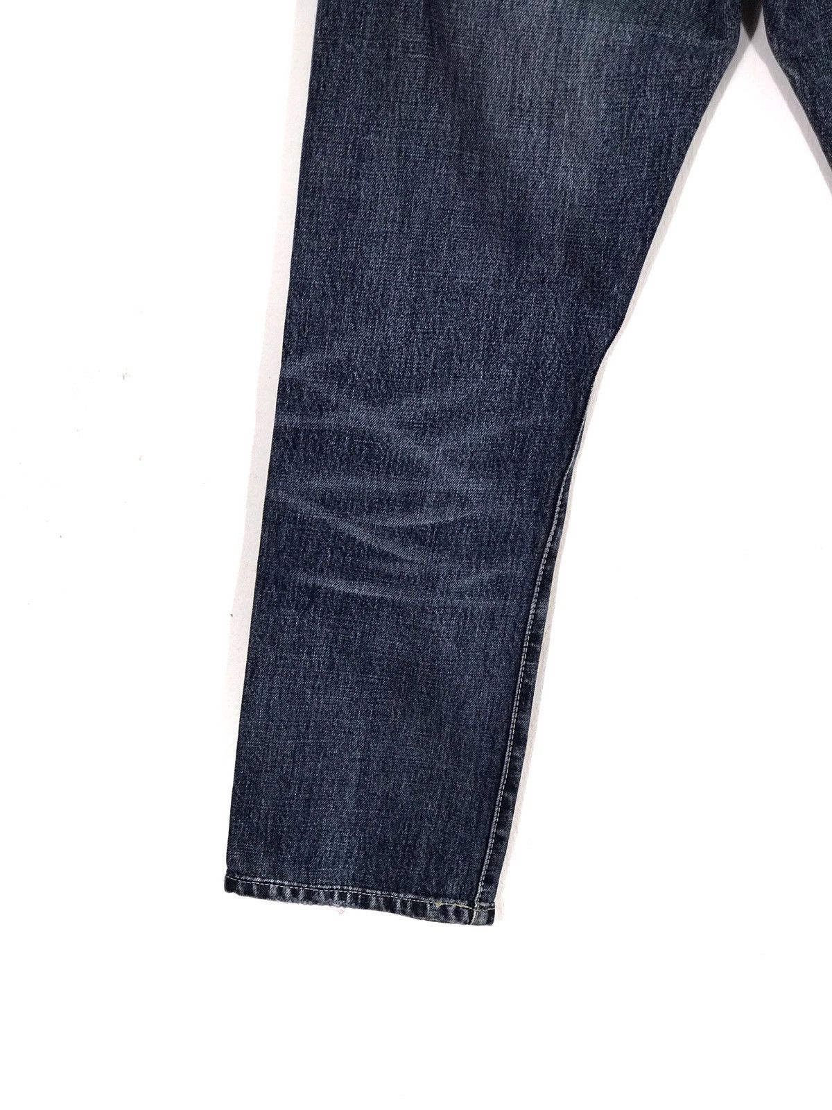 Japanese Brand Made In Japan RNA INC SLANG Sculls Zipper Denim Jeans Size US 30 / EU 46 - 8 Thumbnail