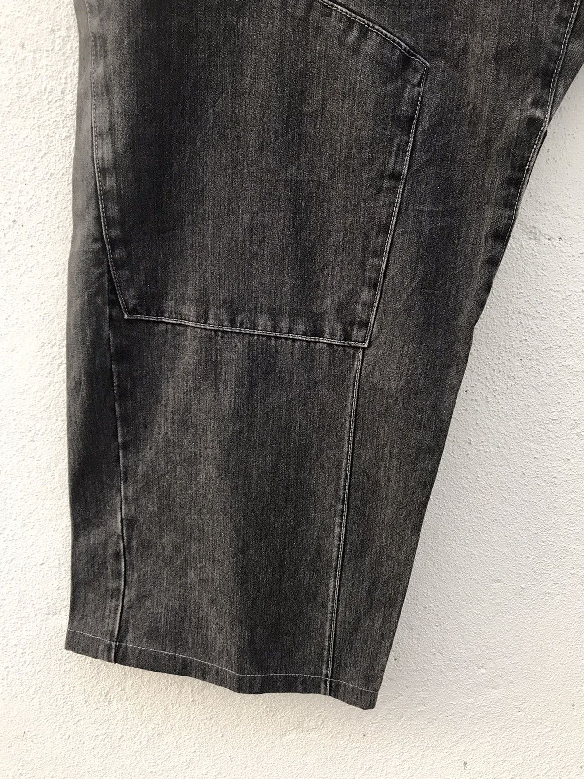Japanese Brand Papas Island Double Knee Baggy Jeans Made In Japan Size US 34 / EU 50 - 4 Thumbnail
