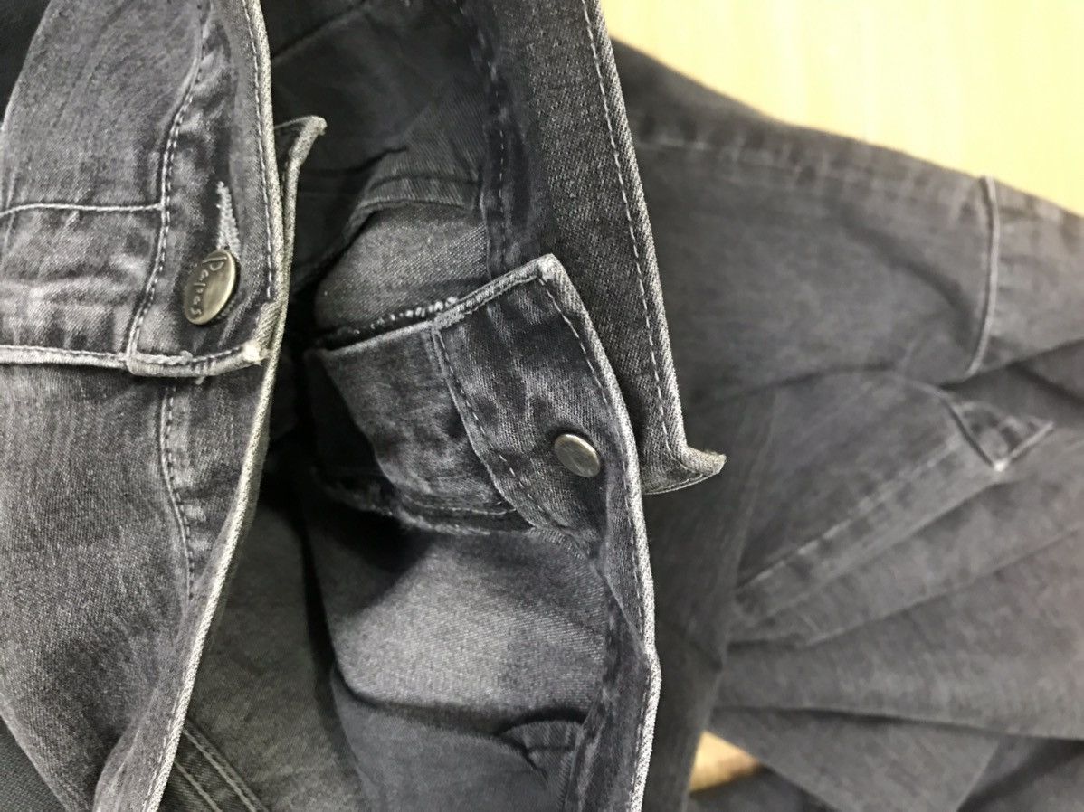 Japanese Brand Papas Island Double Knee Baggy Jeans Made In Japan Size US 34 / EU 50 - 13 Thumbnail