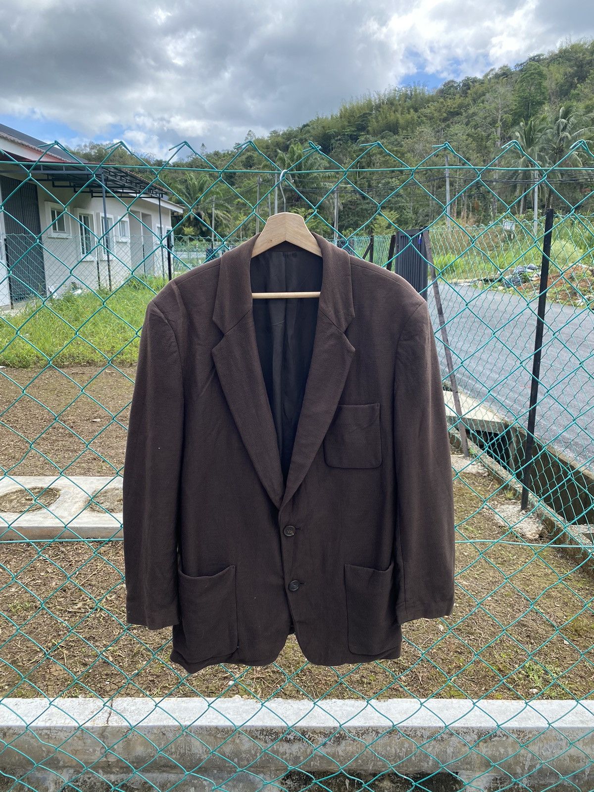 Issey Miyake Distressed Issey Miyake Men Wool Blazers Size 40R - 1 Thumbnail