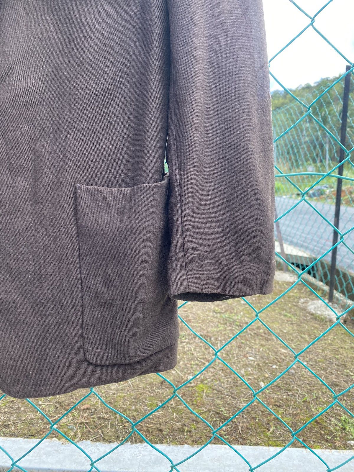 Issey Miyake Distressed Issey Miyake Men Wool Blazers Size 40R - 6 Thumbnail