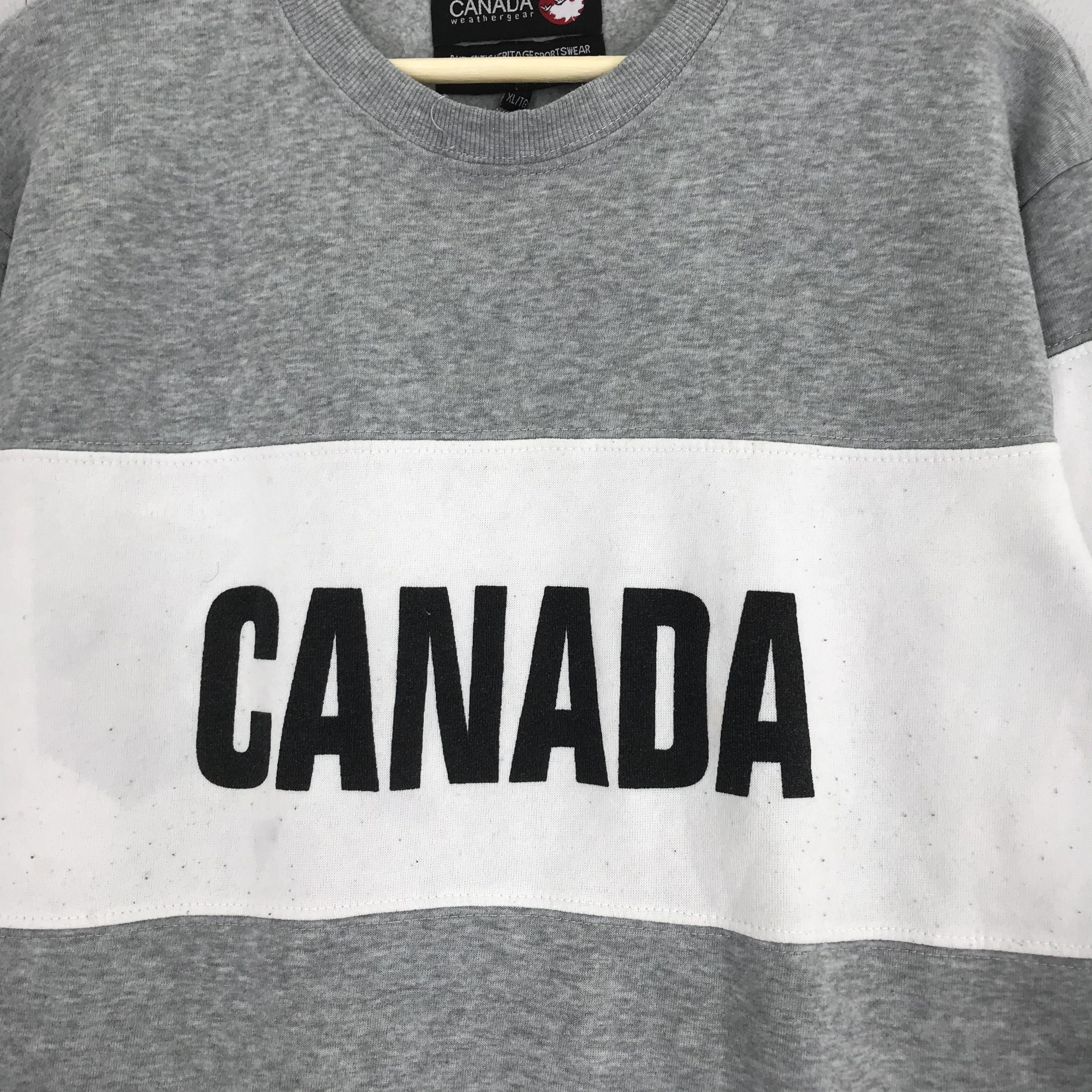 Vintage Vintage Canada Weather Gear Sweatshirt Canada Sportswear Size US M / EU 48-50 / 2 - 4 Thumbnail