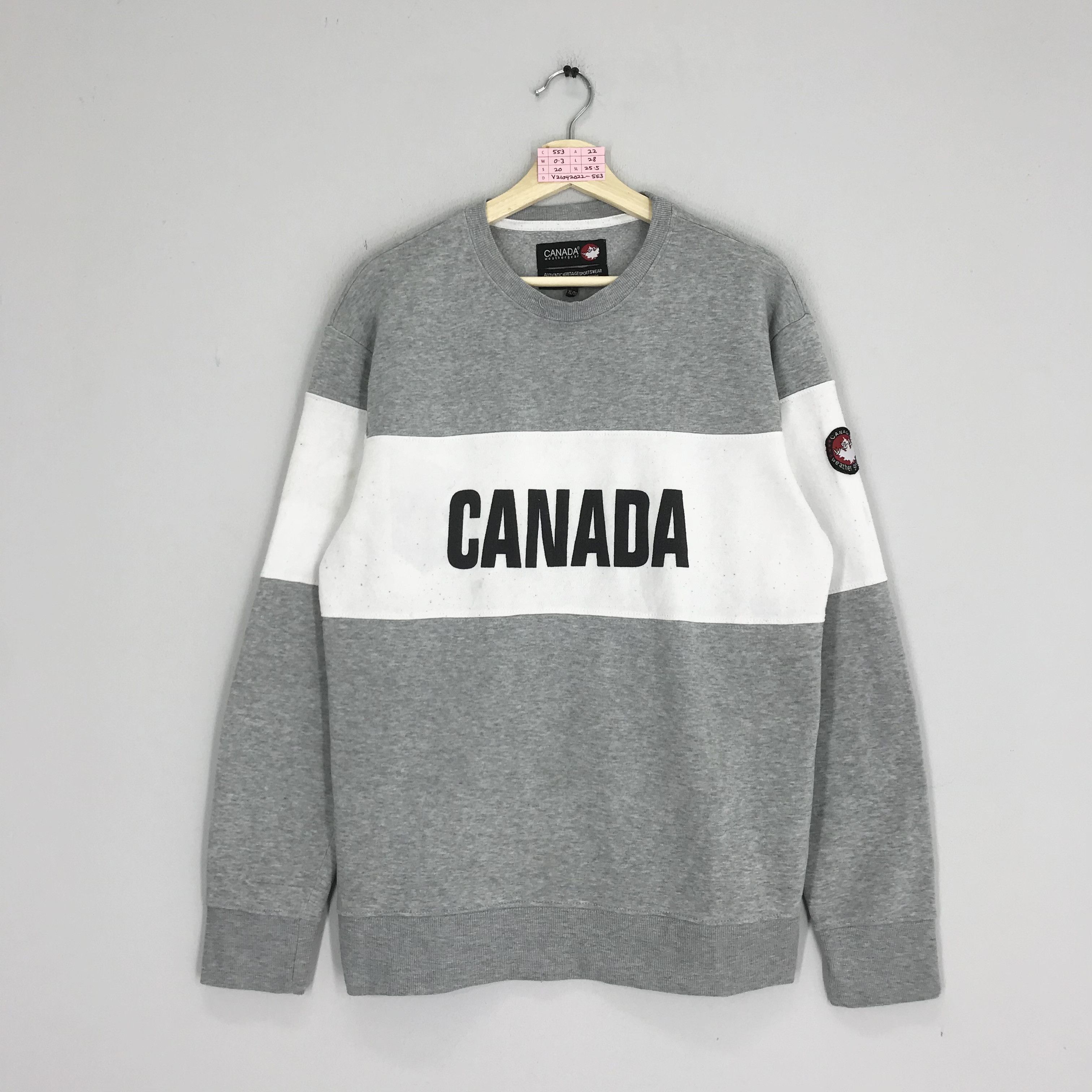 Vintage Vintage Canada Weather Gear Sweatshirt Canada Sportswear Size US M / EU 48-50 / 2 - 1 Thumbnail