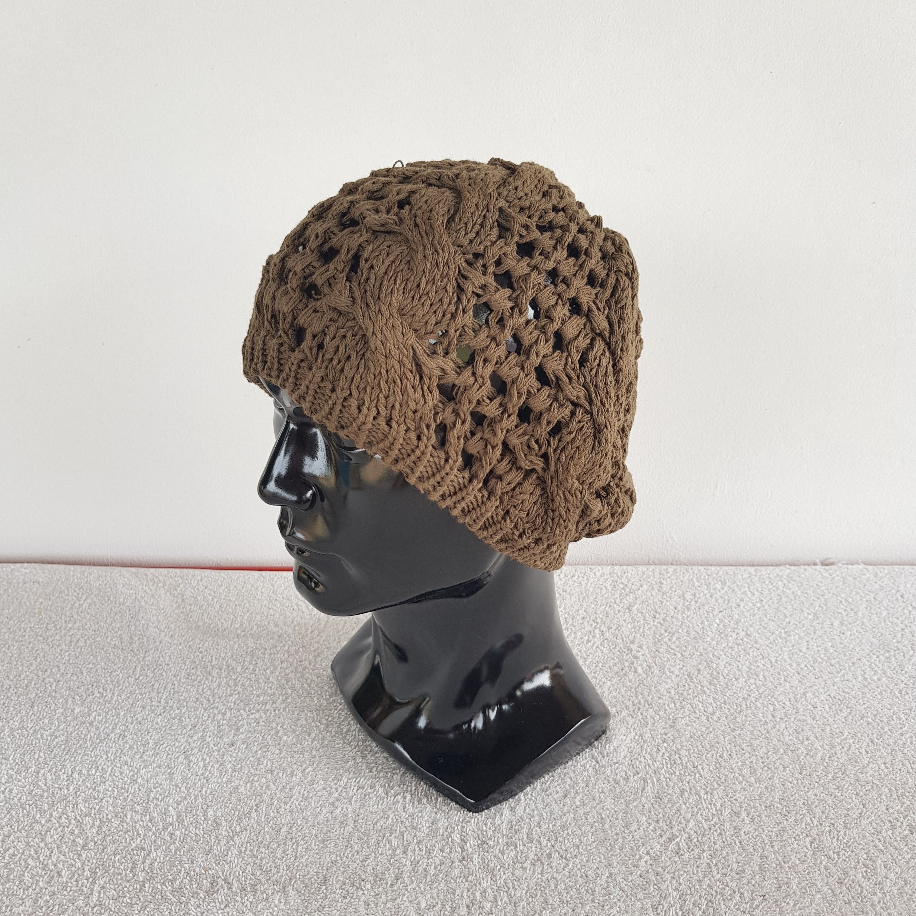 Japanese Brand × Vintage Unknown Japanese Beanie Snow Cap Knitted Crochet Hats Size ONE SIZE - 2 Thumbnail